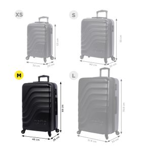 MALETA DE VIAJE 360 BAZY M N01M