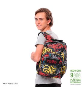 MOCHILA GOMMAS 6CS