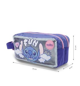 CARTUCHERA 2 CUERPOS STITCH ON THE BEACH 8UOL